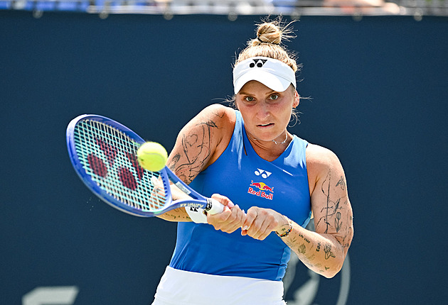 Vondroušová zahájila turnaj v Cincinnati jasnou výhru, čeká ji jednička Sabalenková
