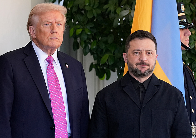 Putin chce válku ukončit, řekl Trump na schůzce se Zelenským v Bílém domě