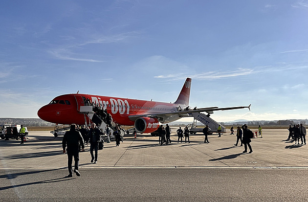 Zájem o létání z Budějovic roste, přibudou linky do Albánie i na slavnou pláž v Egyptě
