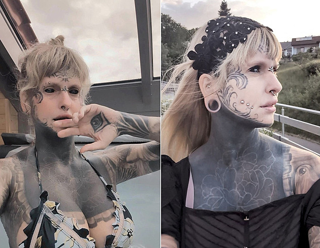 Kvůli potetovanému bělmu žena zažívá peklo i na ulici