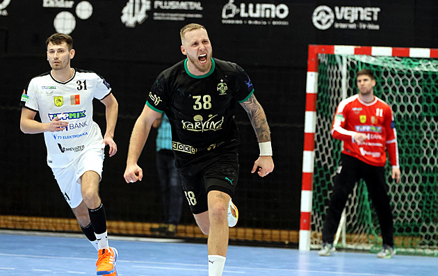 Karvinští házenkáři prošli do čtvrtfinále Evropského poháru, KP Brno smolně končí