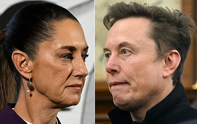 Naslouchá kartelům, prohlásil Musk. Mexická prezidentka hrozí žalobou