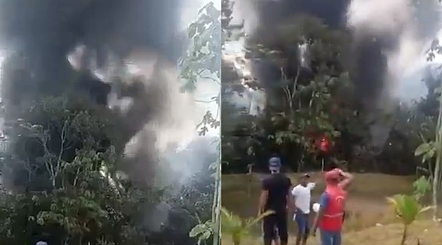 V Kolumbii se zřítil letoun se stovkou vojáků, část jich přežila