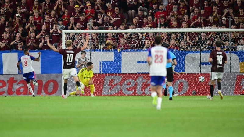 ON-LINE: Sparta vyrovnává na 1:1. Rynešova trefa po dvou neuznaných gólech platí